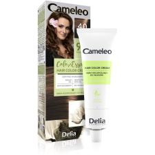 Delia Cosmetics Cameleo Color Essence hajfesték tubusban árnyalat 4.0 Brown 75 g hajfesték, színező