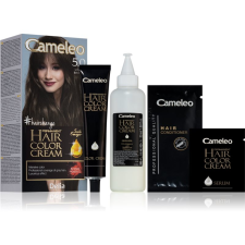 Delia Cosmetics Cameleo Omega tartós hajfesték árnyalat 5.0 Light Brown hajfesték, színező