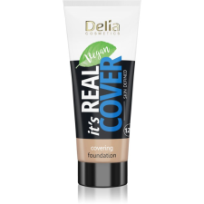 Delia Cosmetics It's Real Cover fedő hatású alapozó árnyalat 202 beige 30 ml smink alapozó