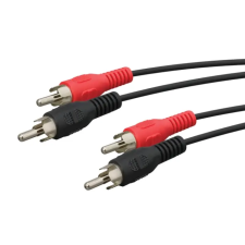 delight 20115 2x RCA apa - 2x RCA apa Kábel (1.5m) kábel és adapter