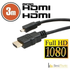  Delight 3m HDMI - HDMI micro kábel kábel és adapter