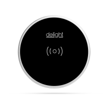 delight 55163BK Bútorba építhető Vezeték nélküli töltő - Fekete (10W) mobiltelefon kellék
