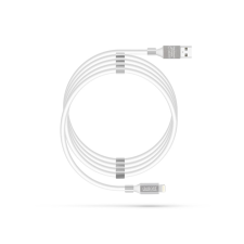 delight 55446I-WH USB-A apa 2.0 - Lightning apa Adat és töltőkábel - Fehér (1.2m) kábel és adapter
