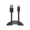 delight 55550Bk1 Adatkábel - USB Type-C, fekete színű, 1 m