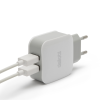 delight Adapter 2USB White