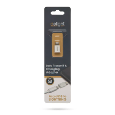 delight Adapter - iPhone Lightning - MicroUSB kábel és adapter