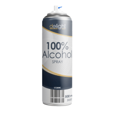 delight ALKOHOL SPRAY 100% 500 ML tisztító- és takarítószer, higiénia