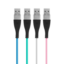 delight android microusb adatkábel szilikon bevonat 1m (több szín) 55439 kábel és adapter