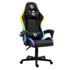 delight BMD1115BK Gamer szék - Fekete/Fehér forgószék