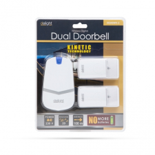 delight Digitális elem és vezeték nélküli csengő - Kinetic GL-55343WH-2 csengő