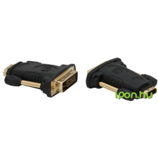 delight DVI-D HDMI Átalakító Fekete 6cm 05740 kábel és adapter