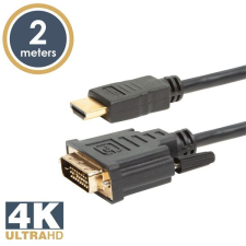 delight DVI-D - HDMI kábel 2m (20380) (d20380) kábel és adapter