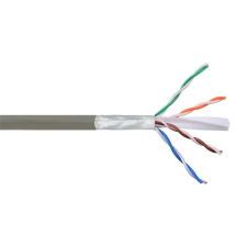 delight FTP Cat6 fali kábel, 305m, CCA, árnyékolt kábel és adapter