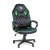 delight Gamer szék karfával - fekete / zöld - 71 x 53 cm / 53 x 47 cm
