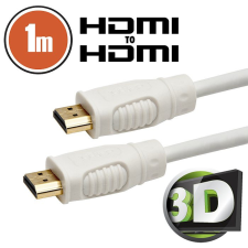 delight Jelkábel HDMI-HDMI 1.4 3D  1m aranyozott  Am/Am (20421) kábel és adapter