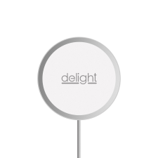 delight Mágneses vezeték nélküli töltőpad Type-C Silver mobiltelefon kellék