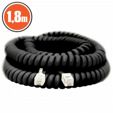 delight telefonkábel 1,8m black 20170 kábel és adapter