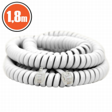 delight telefonkábel 1,8m white 20113/w kábel és adapter