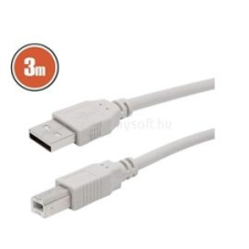 delight USB 2.0 A - B 3m kábel (20123) kábel és adapter