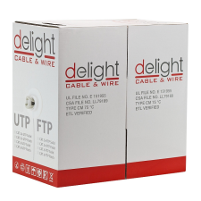 delight UTP Cat5e sodrott kábel 305m ( 20018) kábel és adapter