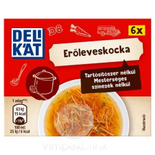  DELIKÁT Erőleveskocka 60g alapvető élelmiszer