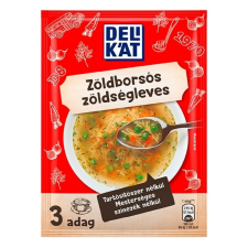 Delikát Instant leves DELIKÁT Zöldborsós zöldségleves 47g alapvető élelmiszer