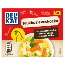 DELIKÁT Kocka Tyúkhúsleves kocka 60 g alapvető élelmiszer