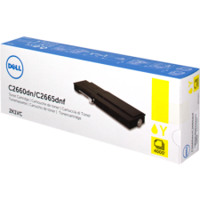 Dell 2K1VC Eredeti toner Sárga nyomtatópatron & toner
