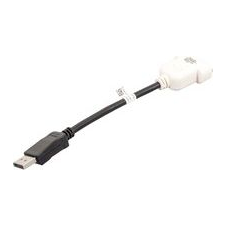 Dell DisplayPort DVI Adapter Fekete (470-10983) kábel és adapter