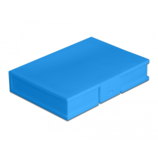 DELOCK 3.5 HDD kék védő doboz asztali számítógép kellék