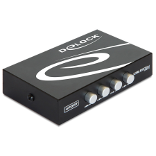 DELOCK 4 portos manuális USB 2.0 kapcsoló kábel és adapter