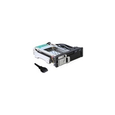 DELOCK 5.25" mobil rack (2,5"/3,5" SATA, 2xUSB 3.0) merevlemez, ssd