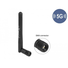 DELOCK 5G 3,3 - 5,0 GHz antenna SMA apa -1,0 - 4,5 dBi 10,9 cm hosszú kétirányú billenő csatlakozáss egyéb hálózati eszköz