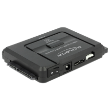 DELOCK (61486) USB 3.0 - SATA 6 Gb/s / IDE 40 tűs / IDE 44 tűs átalakító biztonsági mentési funkcióval kábel és adapter
