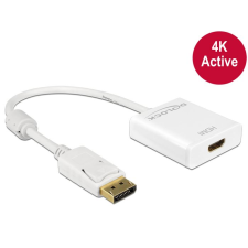 DELOCK 62608 DisplayPort apa -> HDMI anya 4K fehér (62608) kábel és adapter