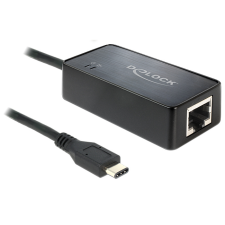 DELOCK 62642 SuperSpeed USB Type-C - Gigabit LAN 10/100/1000 Adapter kábel és adapter