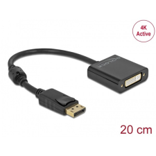 DELOCK 63482 DisplayPort 1.2 apa - DVI 4K anya aktív fekete adapter kábel és adapter