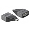 DELOCK 64002 USB Type-C apa > VGA anya 1080p kompakt kialakítású adapter (DL64002)