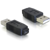 DELOCK 65029 USB adapter Micro A+B female to USB2.0- A male