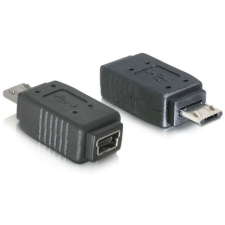 DELOCK 65063 Adapter USB micro-B male to mini USB 5pin kábel és adapter