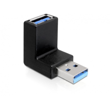 DELOCK 65340 Adapter USB 3.0 male-female angled 270 vertical kábel és adapter