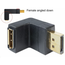 DELOCK 65382 Displayport apa > Displayport anya adapter, lefelé forgatott (65382) kábel és adapter