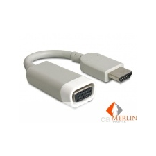 DELOCK 65469 HDMI-A male &gt; VGA female adapter 15cm kábel és adapter