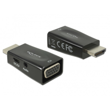 DELOCK 65901 hdmi-a apa vga anya audió adapter kábel és adapter