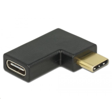 DELOCK 65915 USB 10 Gbps (USB 3.1 Gen 2) USB Type-C csatlakozó &gt; csatlakozó ívelt, bal / jobb kábel és adapter