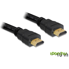 DELOCK 82709 High Speed HDMI Ethernet kábel A - A apa - apa 10m kábel és adapter