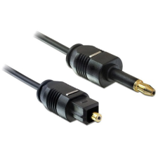 DELOCK 82876 Toslink optikai audio kábel 2m (Toslink apa - Toslink Mini apa) (82876) kábel és adapter