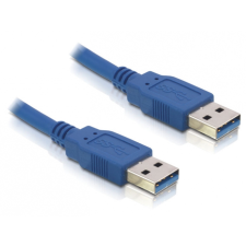 DELOCK 83121 USB 3.0 - A apa/apa kábel - 0,5m kábel és adapter
