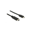 DELOCK 83333 USB Type-C 2.0 USB 2.0 Micro-B kábel, 0,5 m fekete