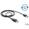 DELOCK 83371 Easy-USB 2.0 A apa --> USB 2.0 A anya hosszabbító kábel 2 m (83371)